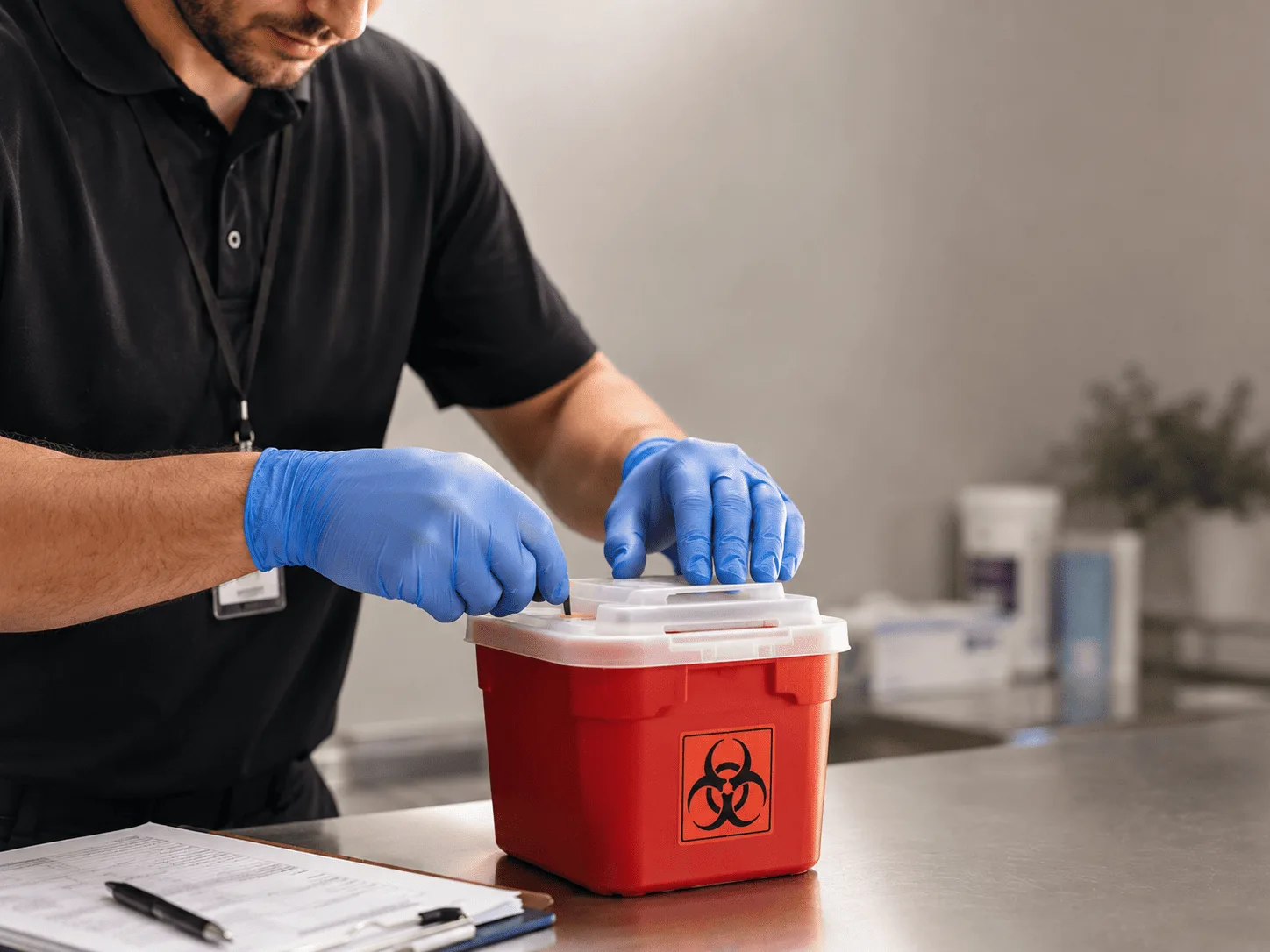 Why choose Sharps Waste Disposal in Osnabrock, ND